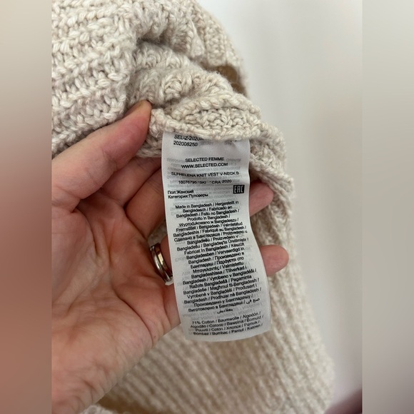 Selected Femme - Tank Top - Ava Irish Cream Medium - Picture 5 of 8